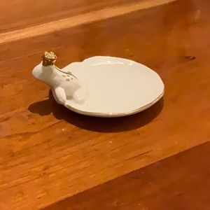 Adorable Anthropologie frog prone trinket tray